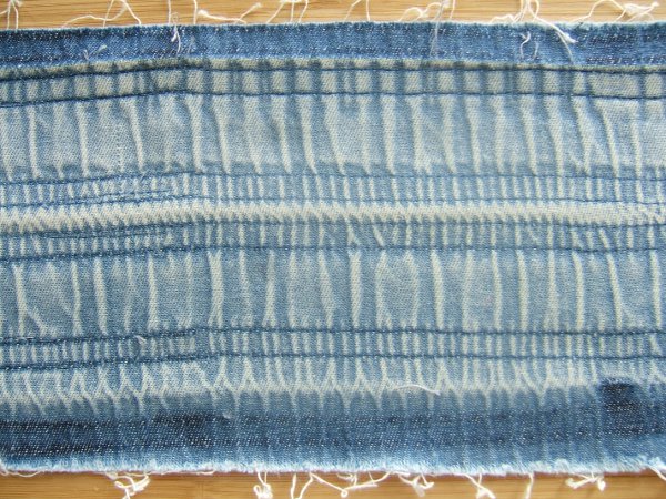 Waistband, ironed flat