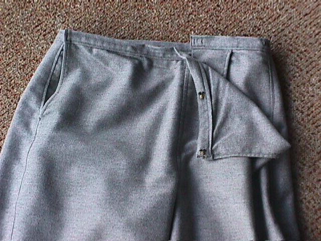 Broadfall pants, grey