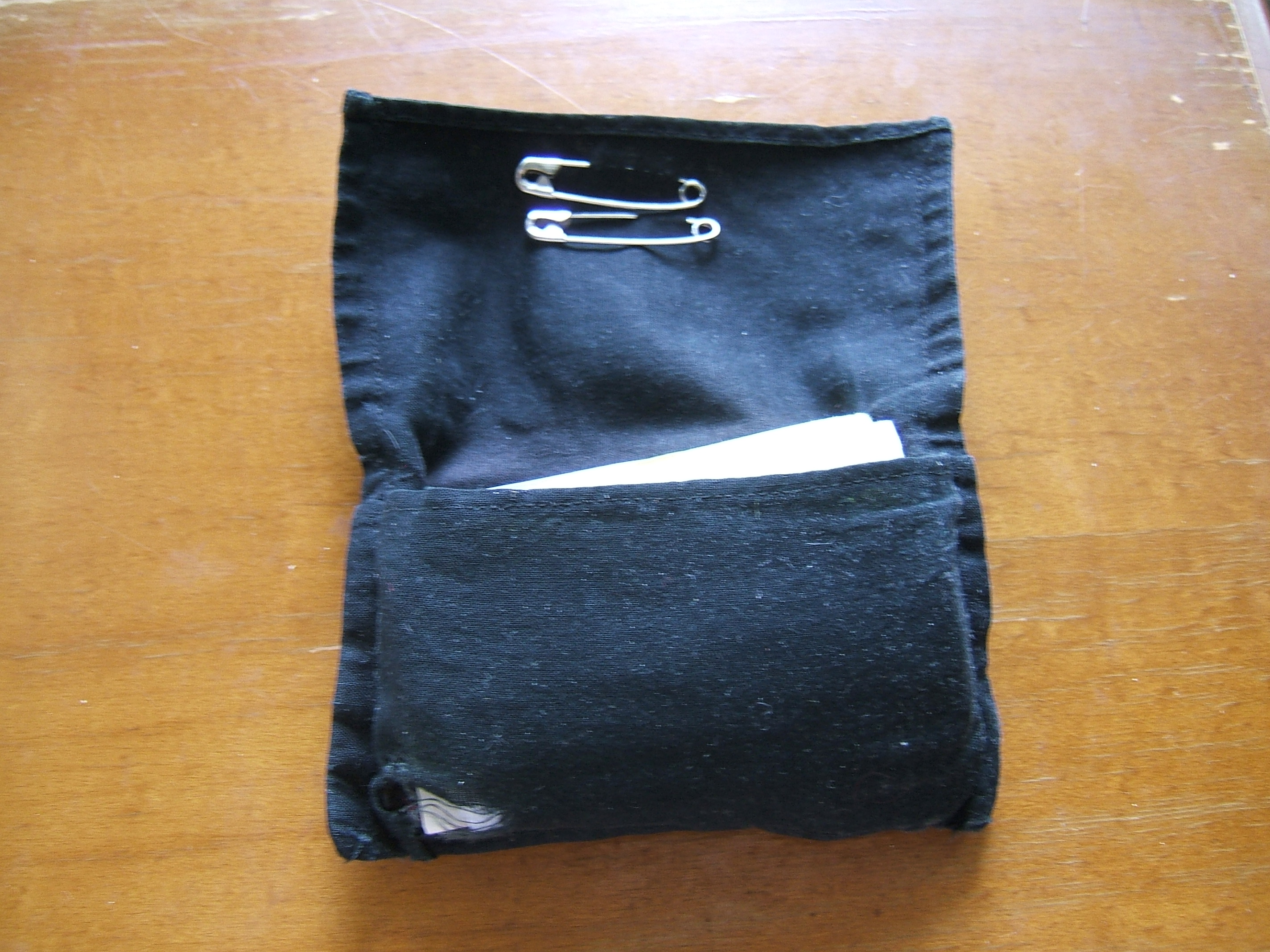 pocket bag, card side