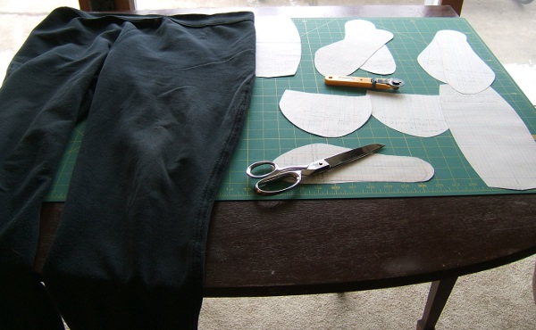 Is there enough 
                     fabric in these pants to cut all those pieces?